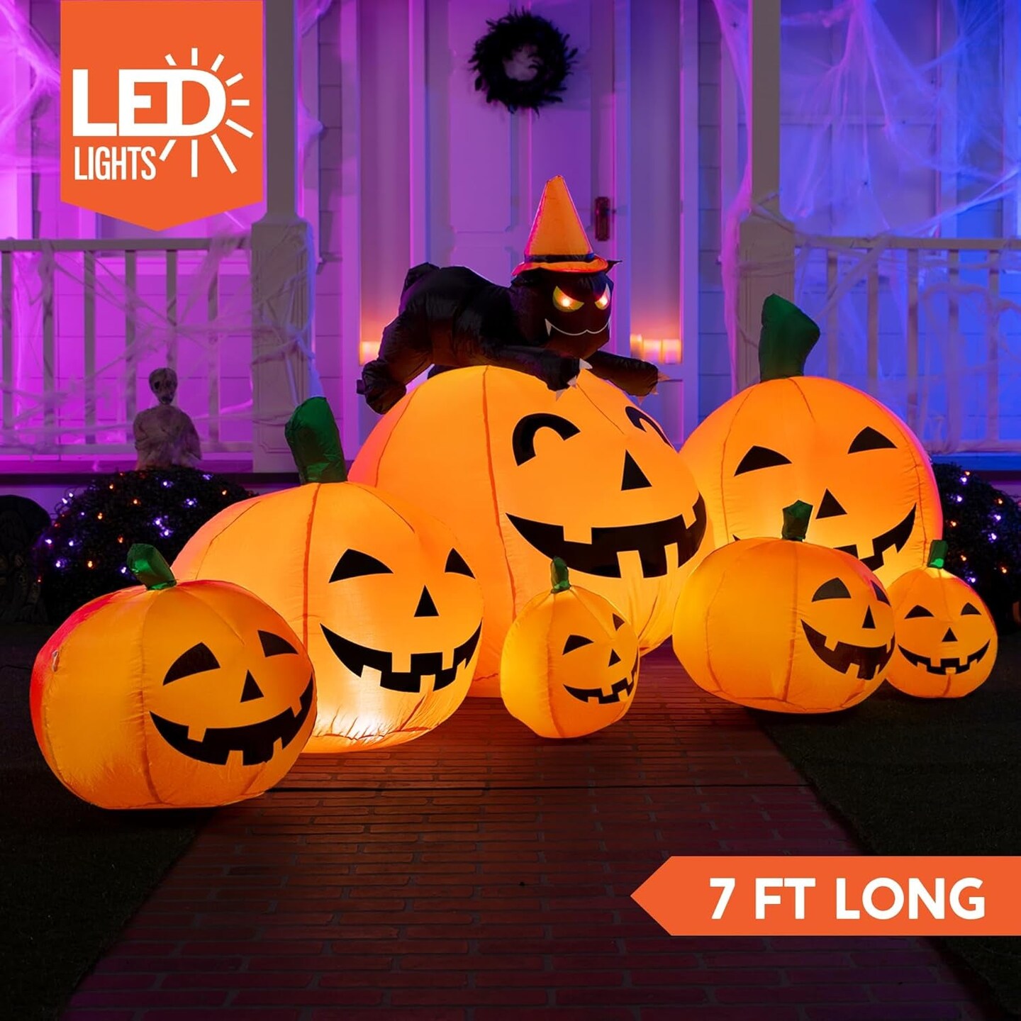 7FT Long Halloween Inflatables