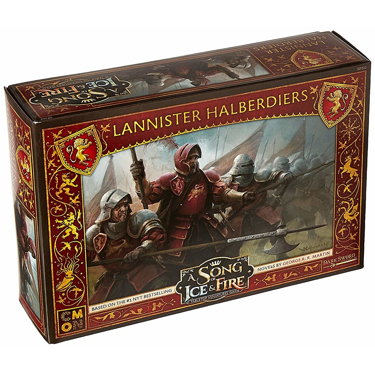 CMON A Song of Ice &#x26; Fire: Tabletop Miniatures Game - Lannister Halberdiers
