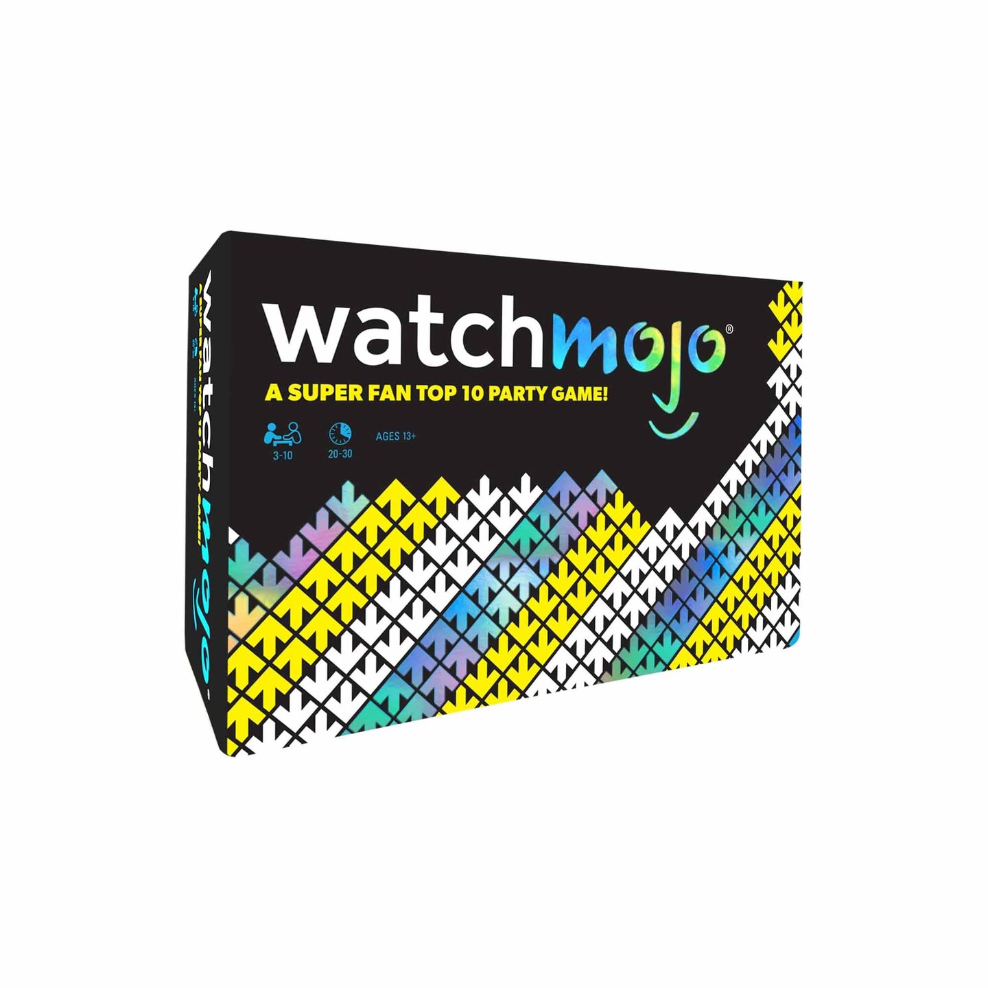 WatchMojo: A Super Fan Top 10 Party Game, 400 Cards Included, Game Board, Dry Erase Scoreboard and Marker, For 3 to 10 Players, 20 to 30 Minute Play Time, For Ages 13 and up