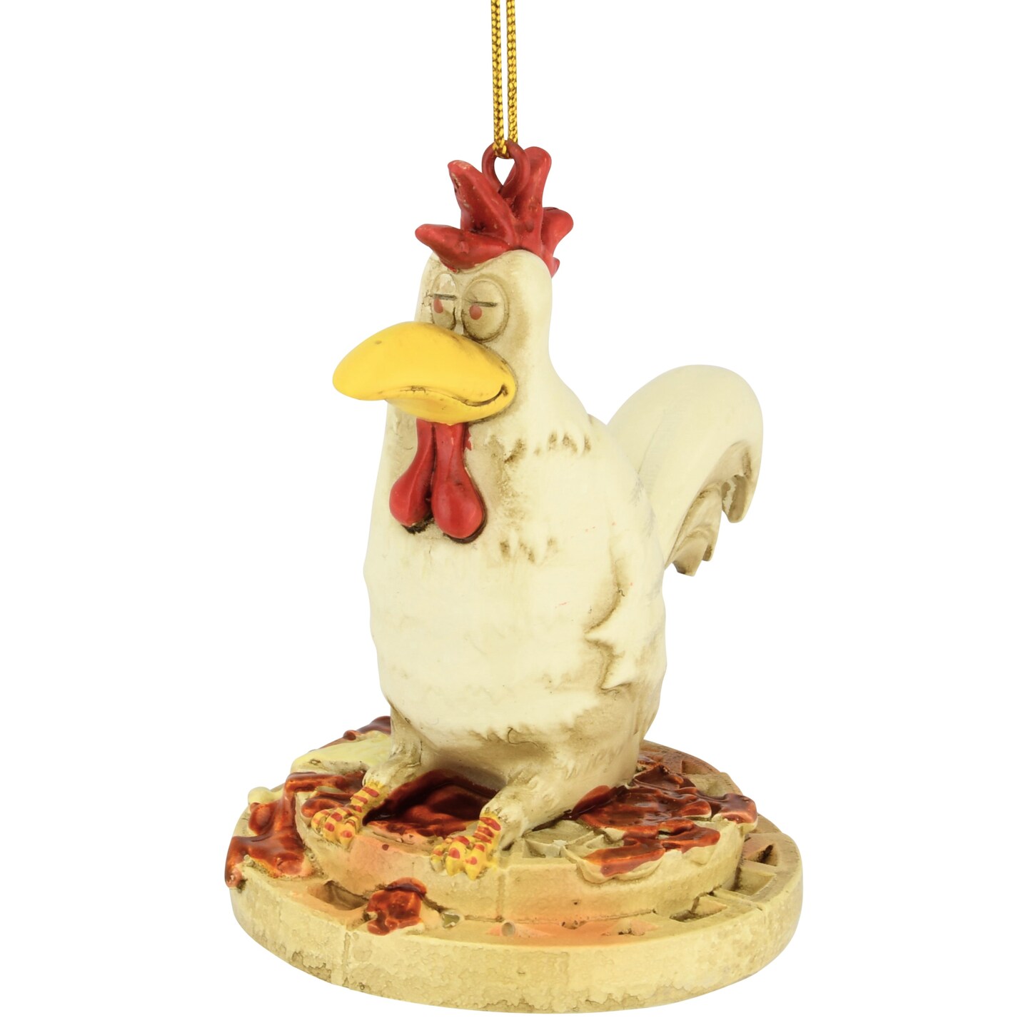 Tree Buddees Chicken and Waffles Christmas Ornament Funny Decoration