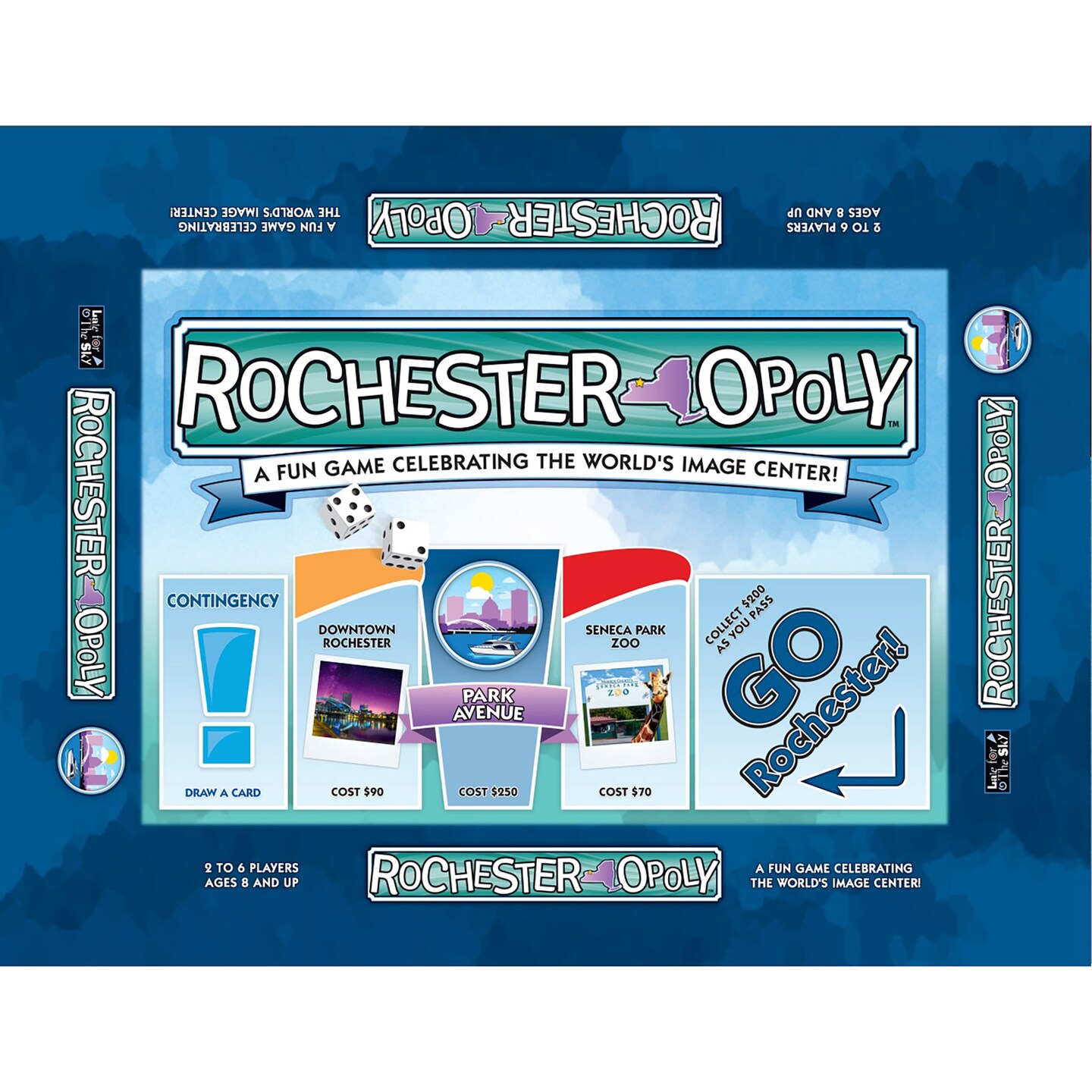 Late for the Sky: Rochester-Opoly Monopoly Board Game