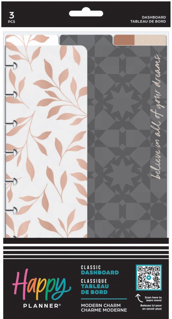 Happy Planner Classic Dashboard-Modern