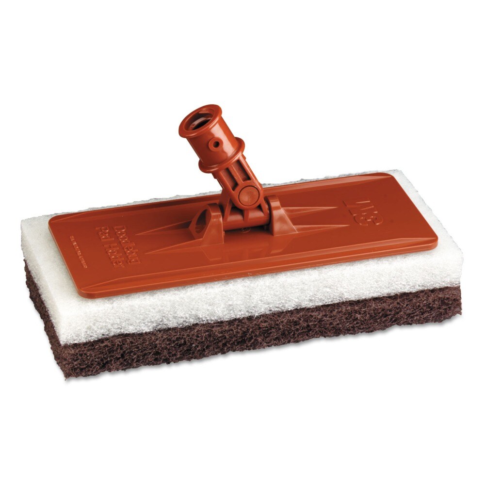 3M 4.63 in. x 10 in. Doodlebug Threaded Pad Holder Kit - Orange (1-Kit)