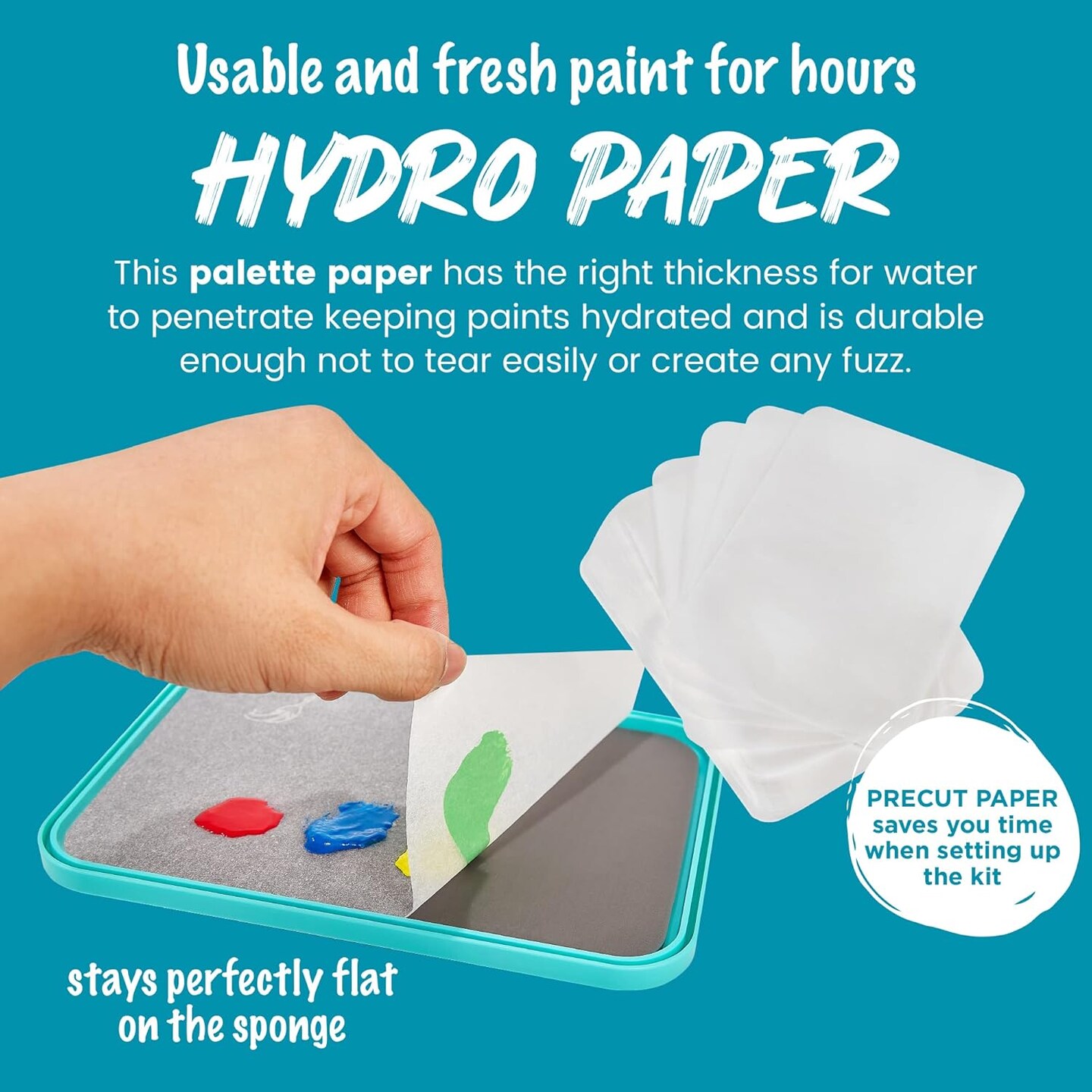 Wet Pallet for Miniature Painting. Stay Wet Palette for Acrylic Paints
