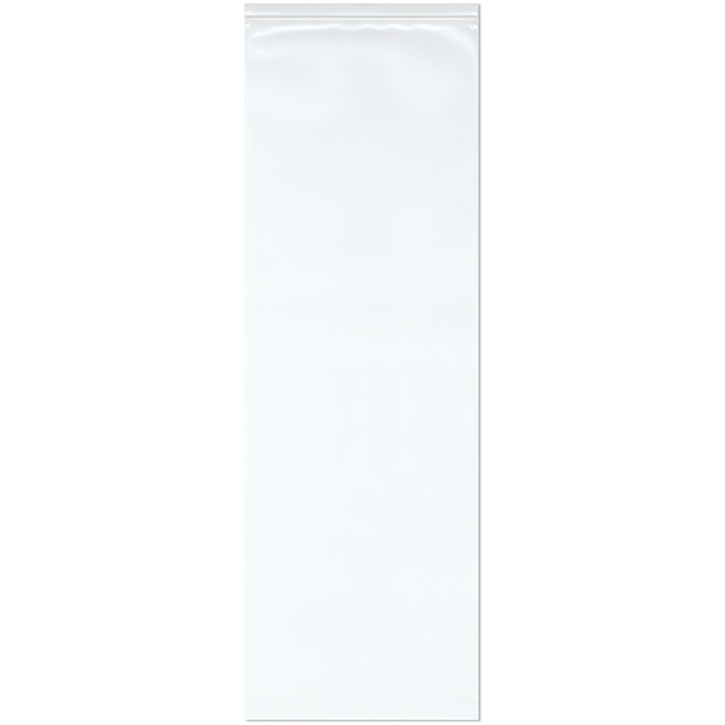 Plymor 12" x 36" (Pack of 50), 4 Mil Heavy Duty Zipper Reclosable Plastic Bags