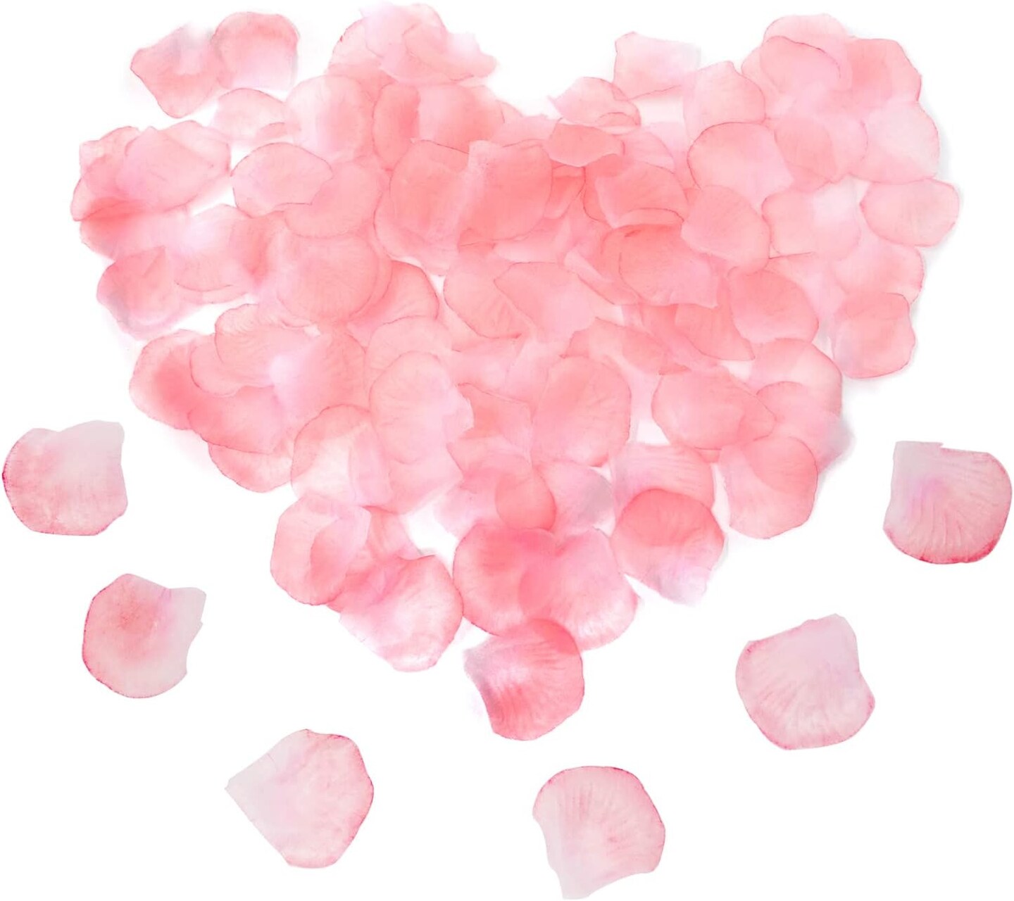 1000PCS Artificial Rose Petals Fake Silk Flower Petals Romantic Decorations Table Walkway Bed Arrangement for Wedding