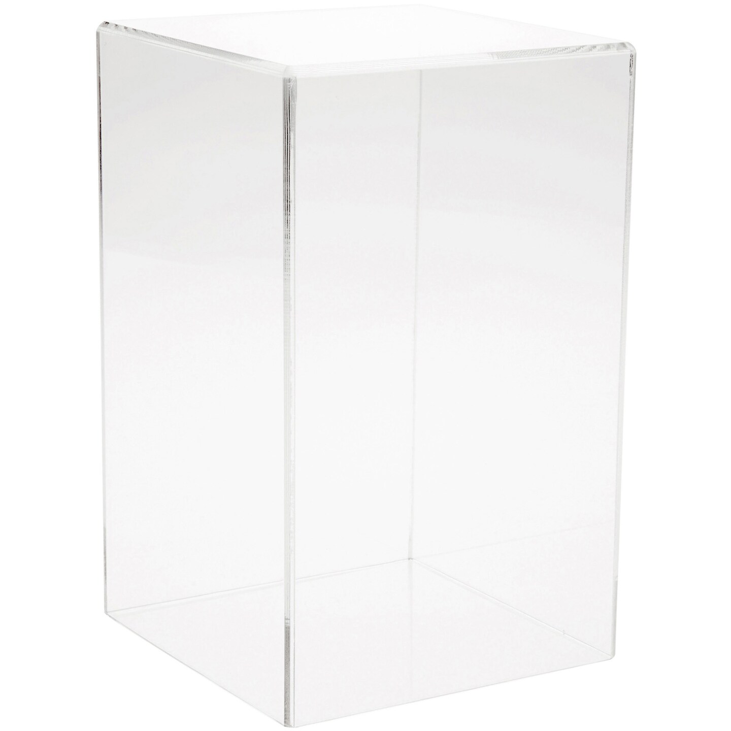Plymor Clear Acrylic Display Case, 5&#x22; x 5&#x22; x 8&#x22;
