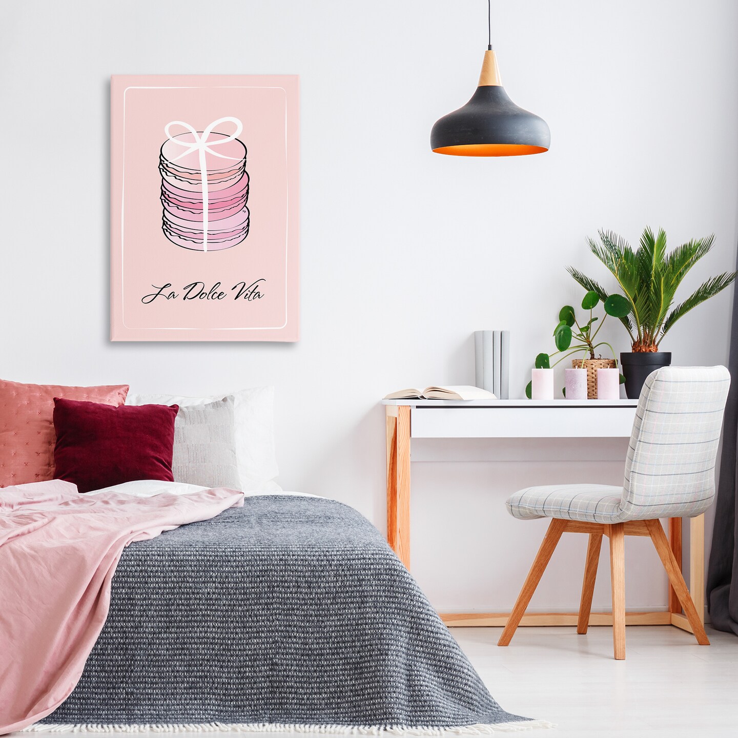 Stupell Industries Life Is Beautiful French Dessert Canvas Design by Martina Pavlova