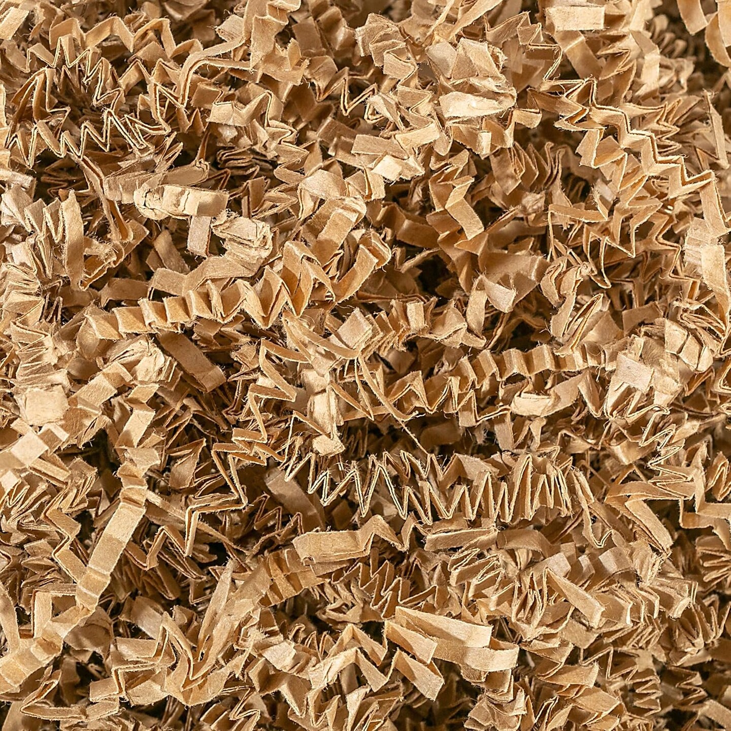 2 LB - Kraft - Crinkle Cut Paper Shred Filler great for Gift Wrapping, Basket Filling, Birthdays, Weddings, Anniversaries