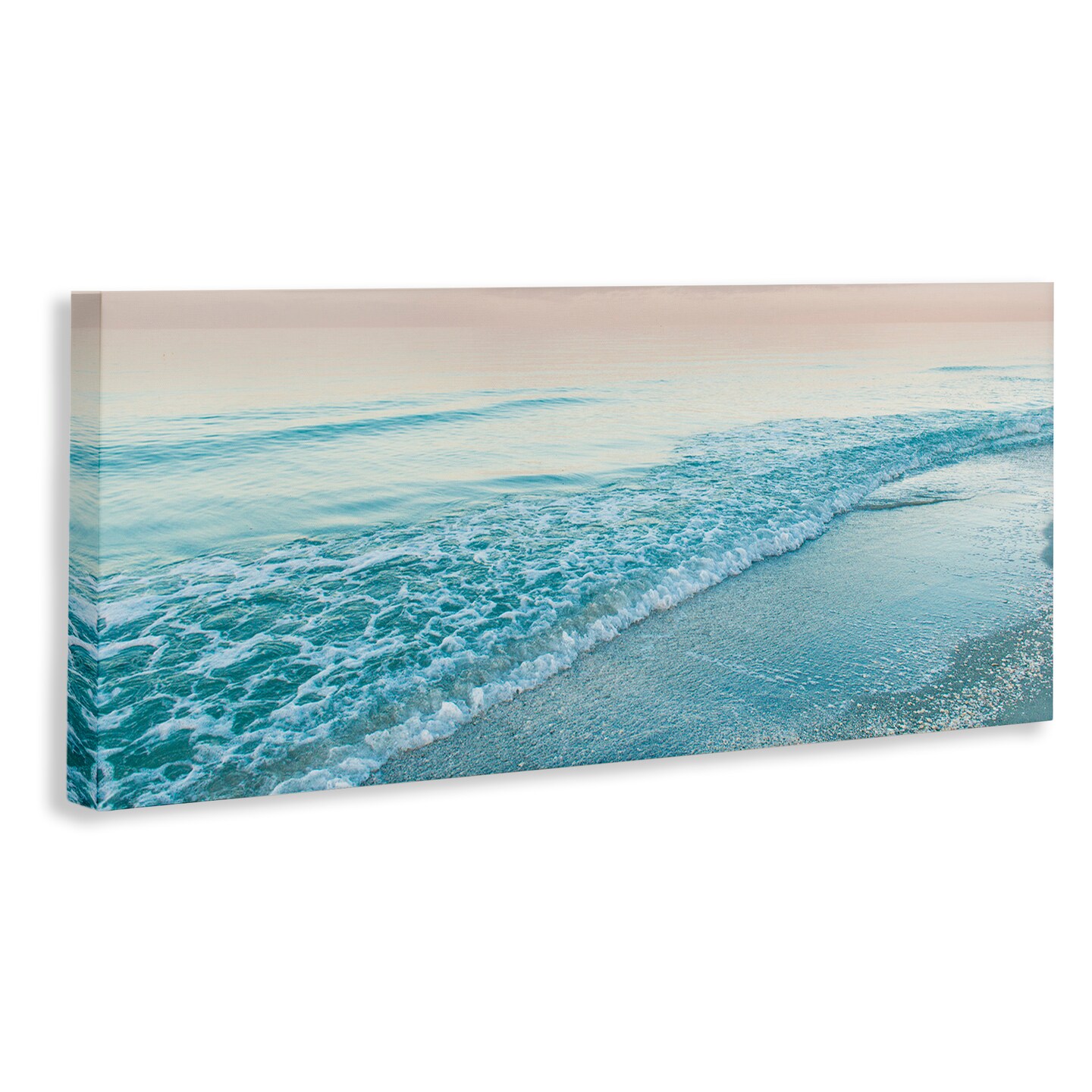 Stupell Industries Luminous Sunset over Beach Canvas Design by Mary Lou Johnson