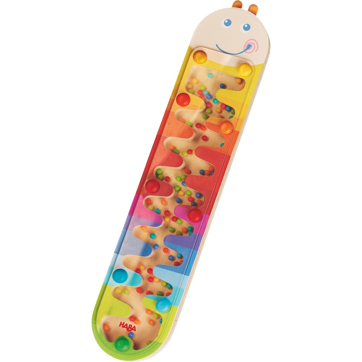 HABA Wooden Rainmaker Stick Toddler Sensory Toys &#x26; Musical Instruments for Kids Ages 2+, Preschool Toys for Hands-On Musical Play and Learning