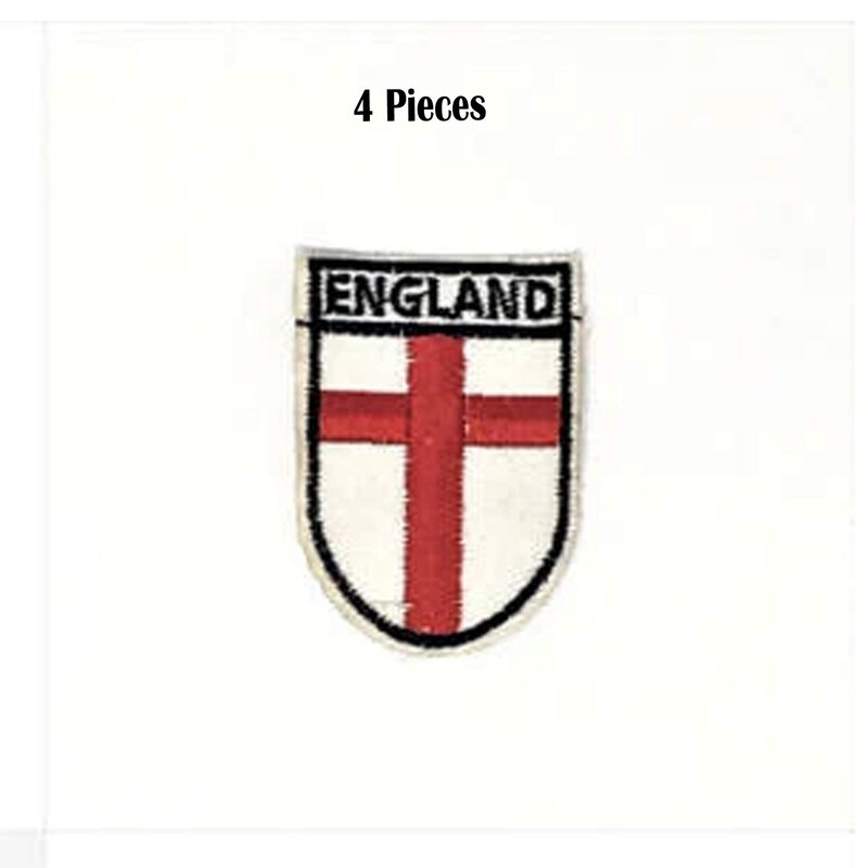 Iron On Country Flag T-Shirt Patches Multiple Nations Available