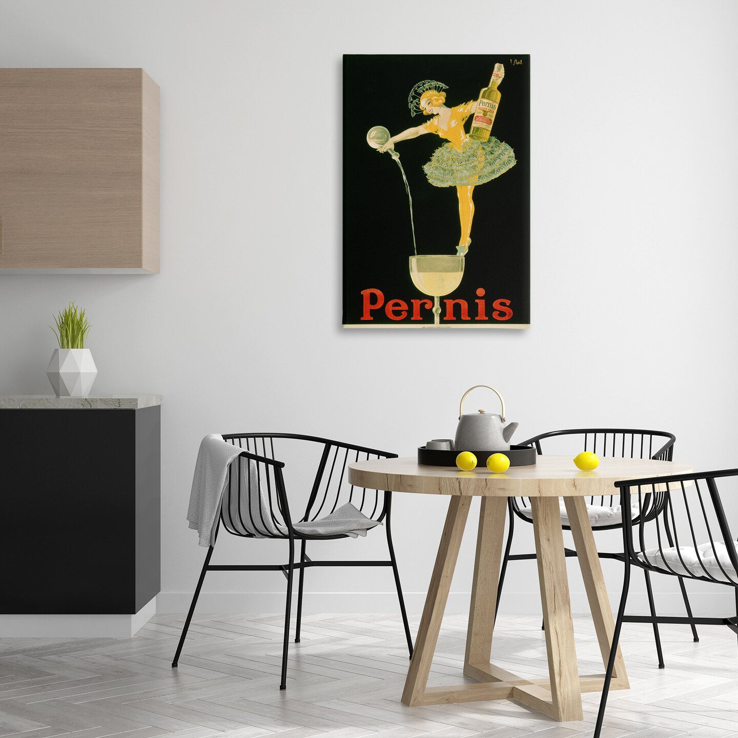 Stupell Industries Vintage Pernis Wine Pour Canvas Design by Marcus Jules