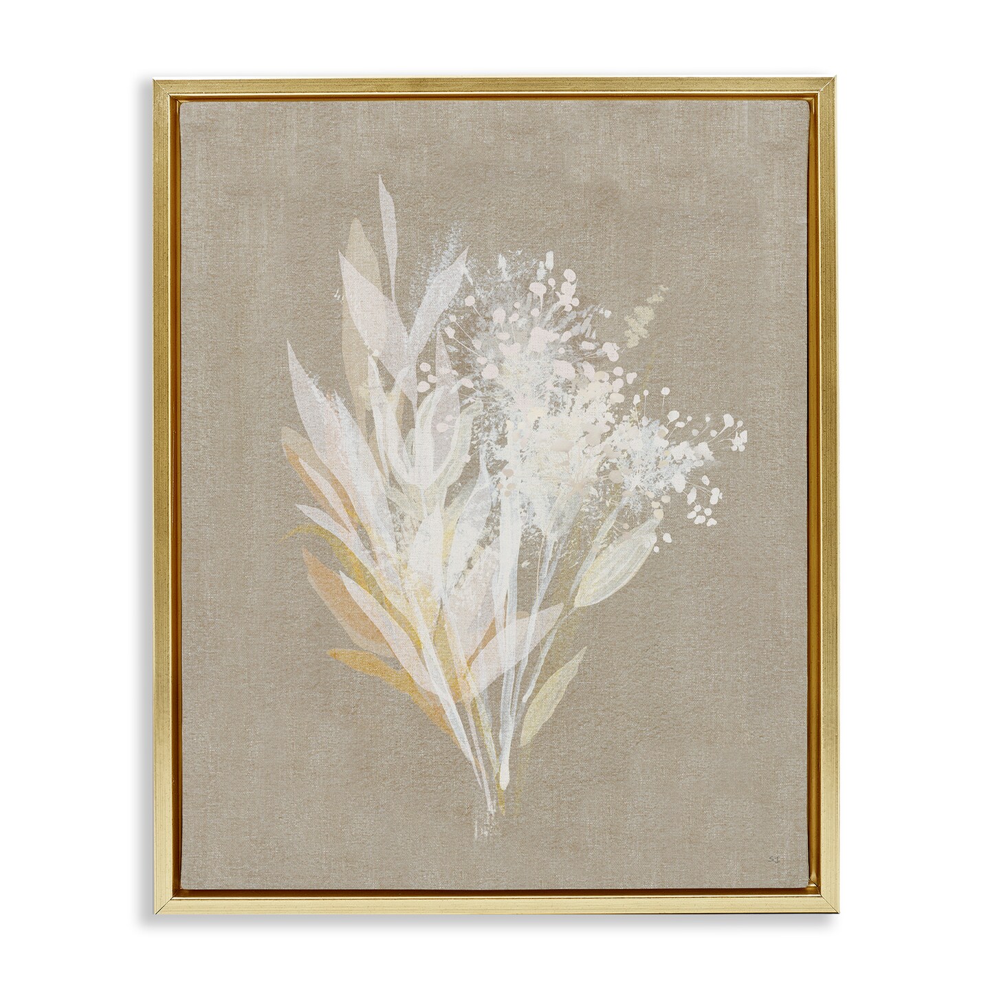 Stupell Industries Natural Herb Impression Floating Frame Design by Susan Jill