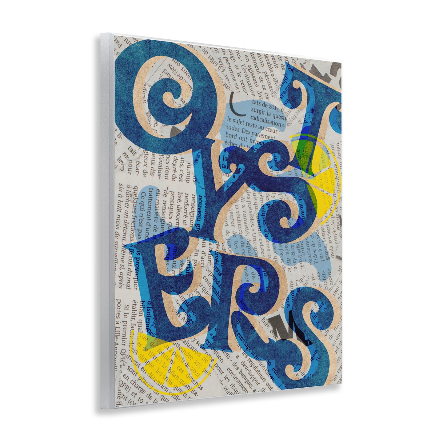 Stupell Industries Classic Retro Oysters Wall Plaque Design by Lil' Rue