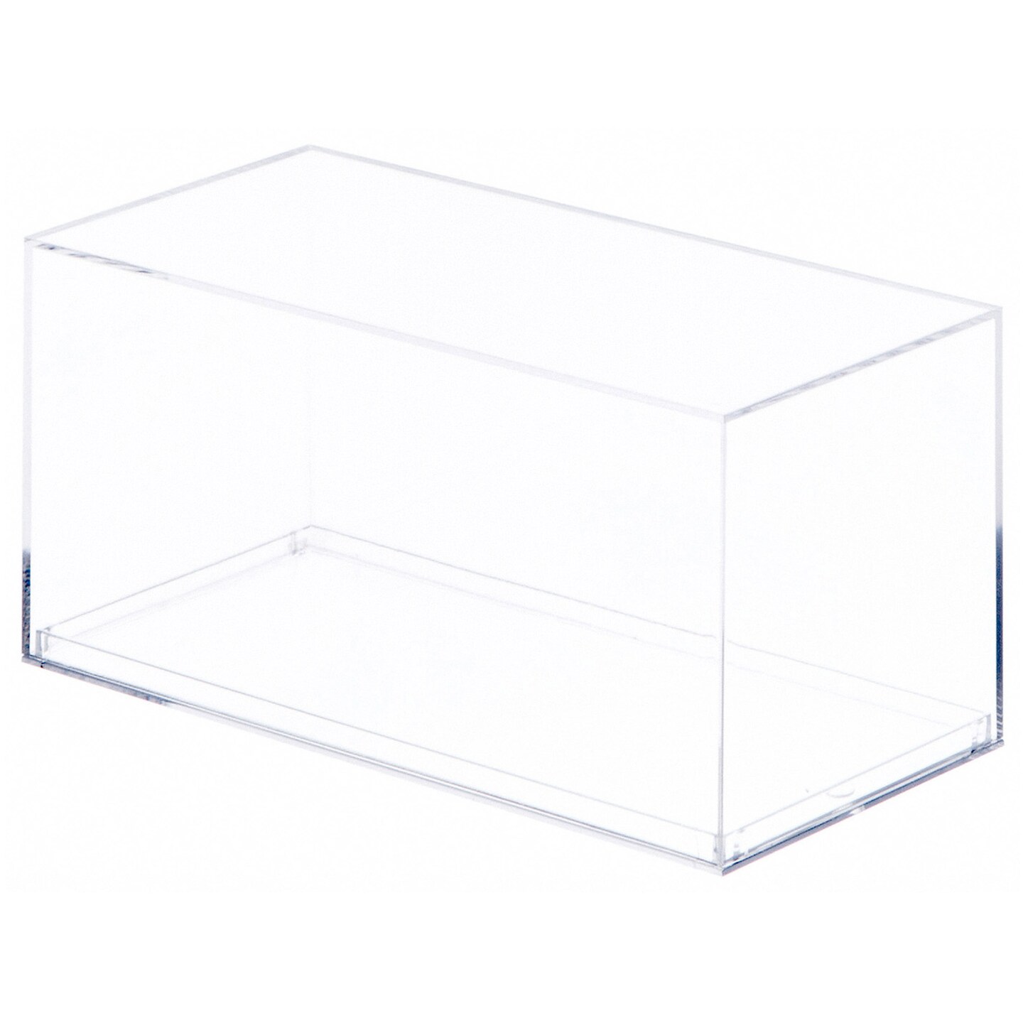 Pioneer Plastics 083C-UV Clear Plastic Display Case for 1:32 Scale Cars (UV Resistant), 8" W x 3.75" D x 3.5" H (Mailer Box)