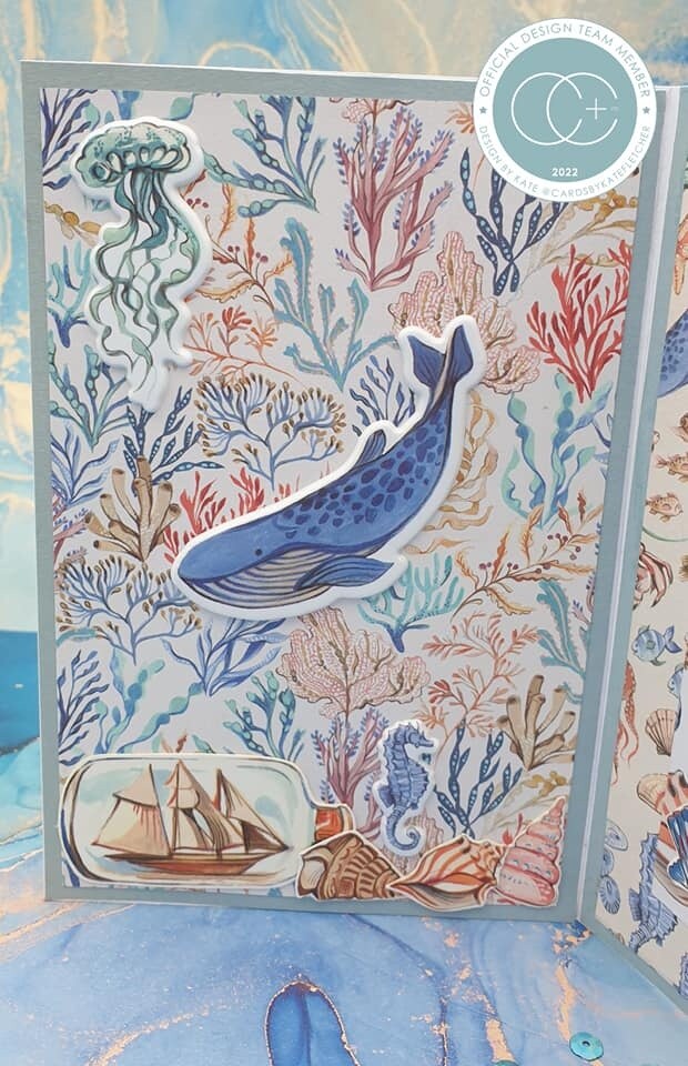 Craft Consortium Double-Sided Paper Pad 12"X12" 40/Pkg-Ocean Tale