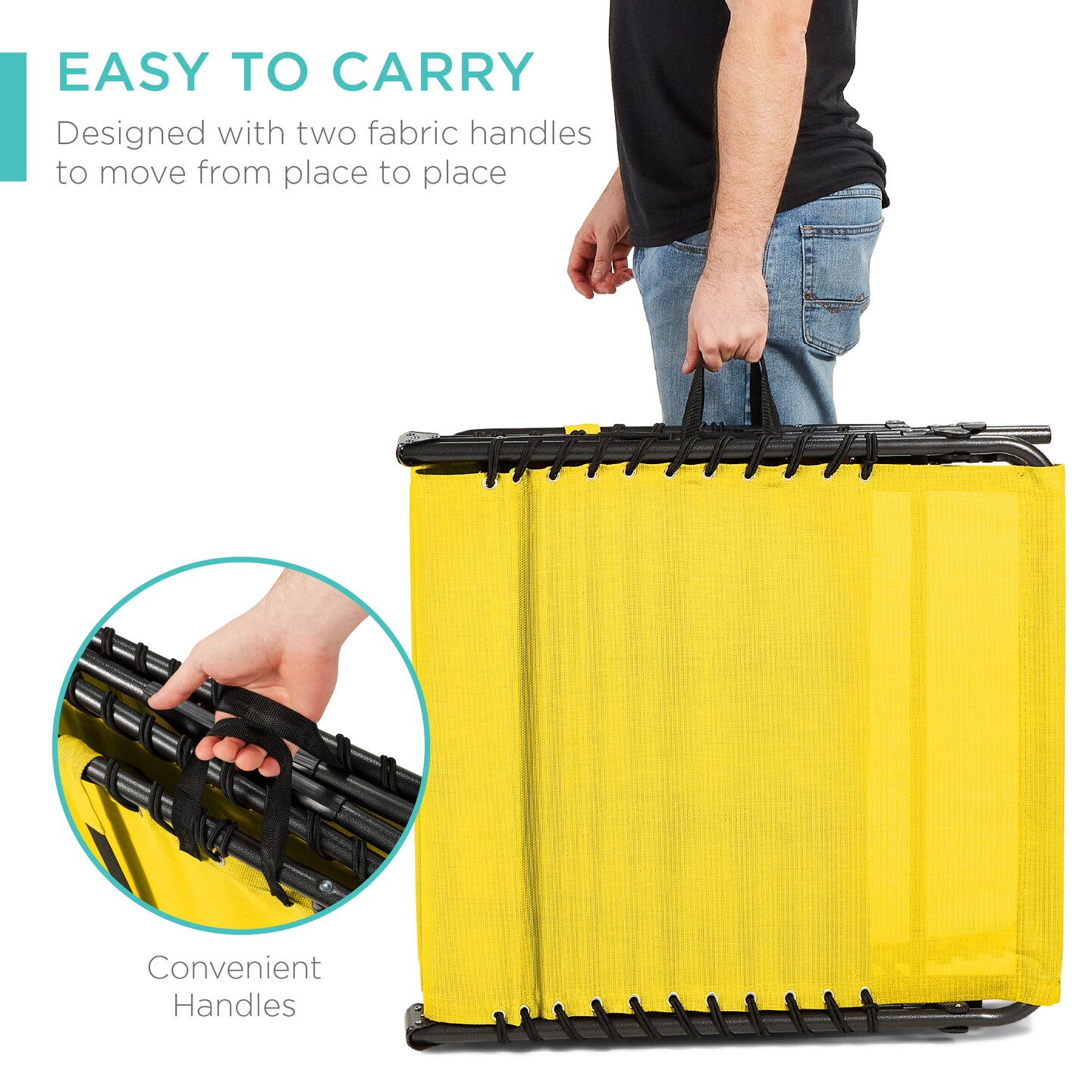 Best Choice Products Patio Chaise Lounge Chair, Outdoor Portable Adjustable Pool Recliner w/ Pillow