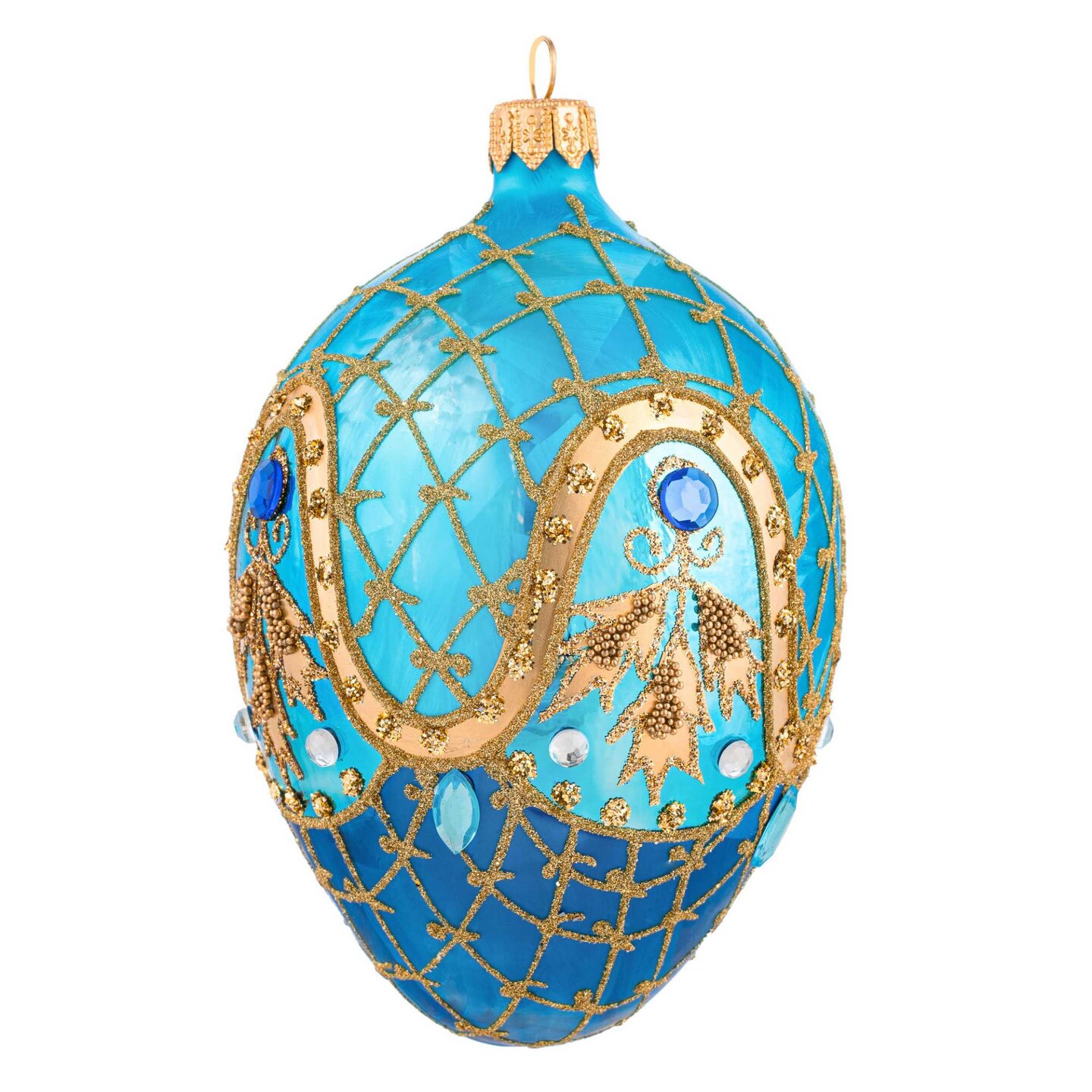 Miss Christmas 5.5 Inch Fairytale Blue Christmas Tree Ornament , Christmas Decor Holiday Decorative Easter