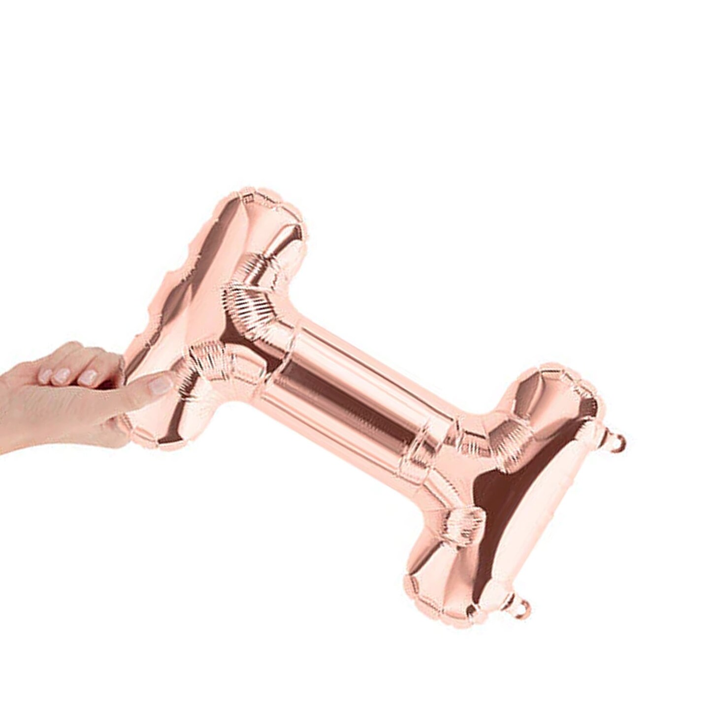 NorthStar Balloons&#xAE; 16 Inch Letter I Rose Gold Air Fill Only