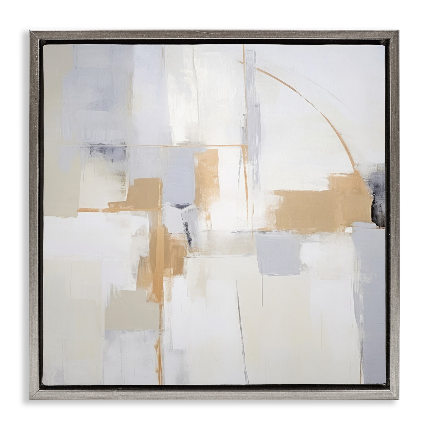 Stupell Industries Subtle Yellow Visionary Floating Frame, design by Irena Orlov