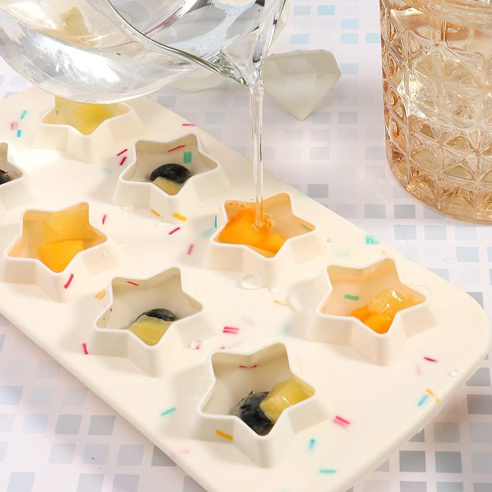 Ice Cube Molds Silicone Set of 2