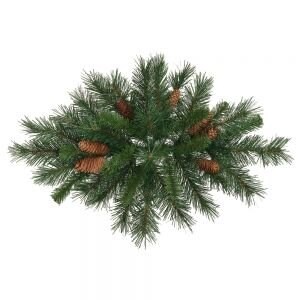 Vickerman 32" Cheyenne Swag 62 tips with Cones - A800905