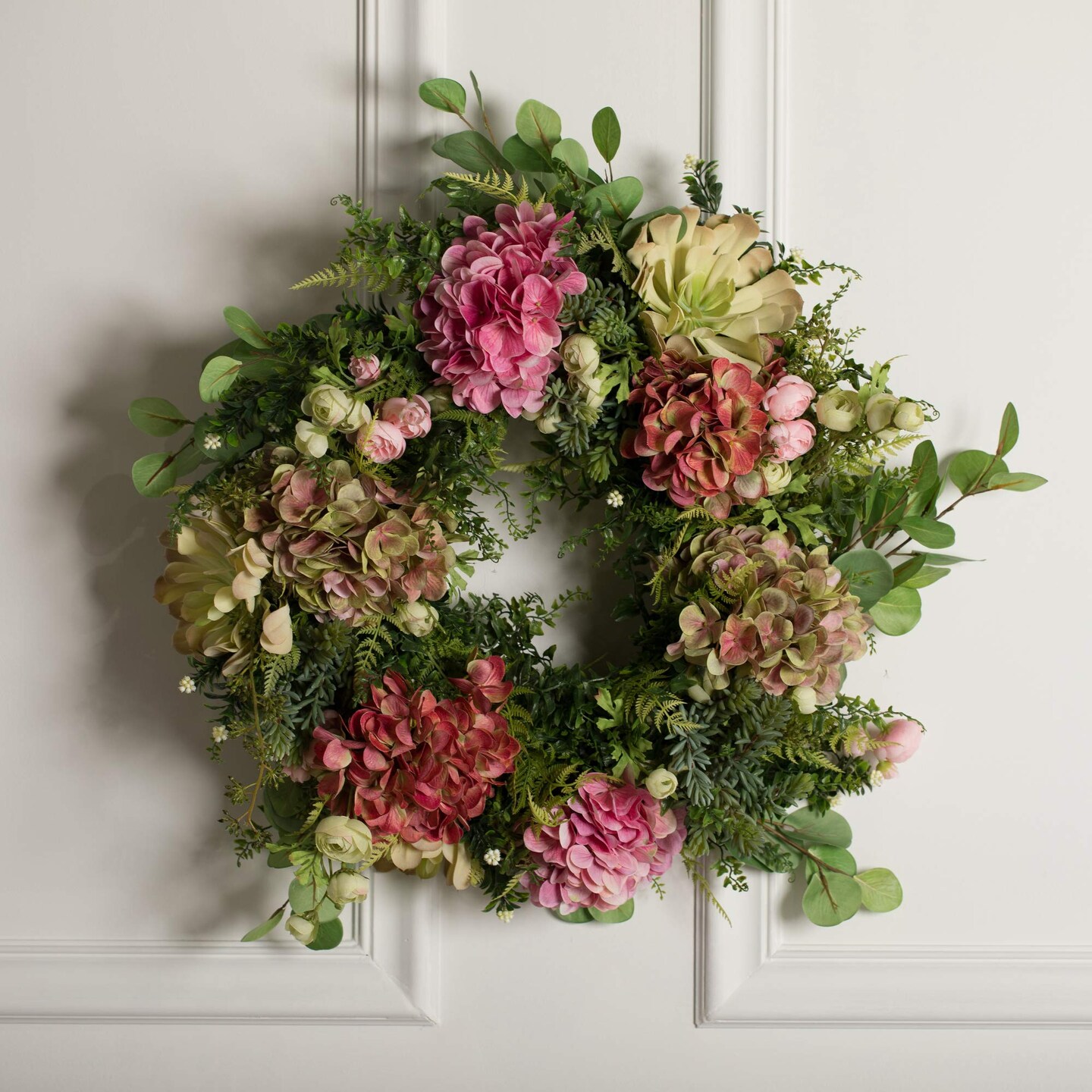 Vickerman 36" Dusty Mauve Hydrangea Bundle Bouquet - FQ190536