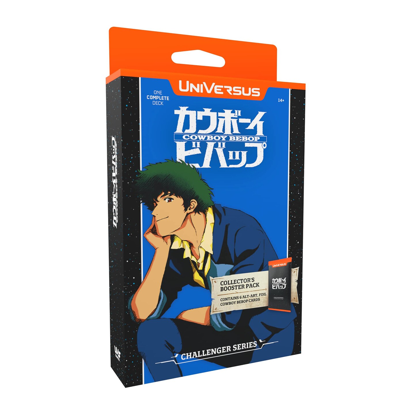 UniVersus: Challenger Series - Cowboy Bebop- Deck-Building Game, 2 Character Options, Spike &#x26; Faye, 60 Card Deck, UVS Games