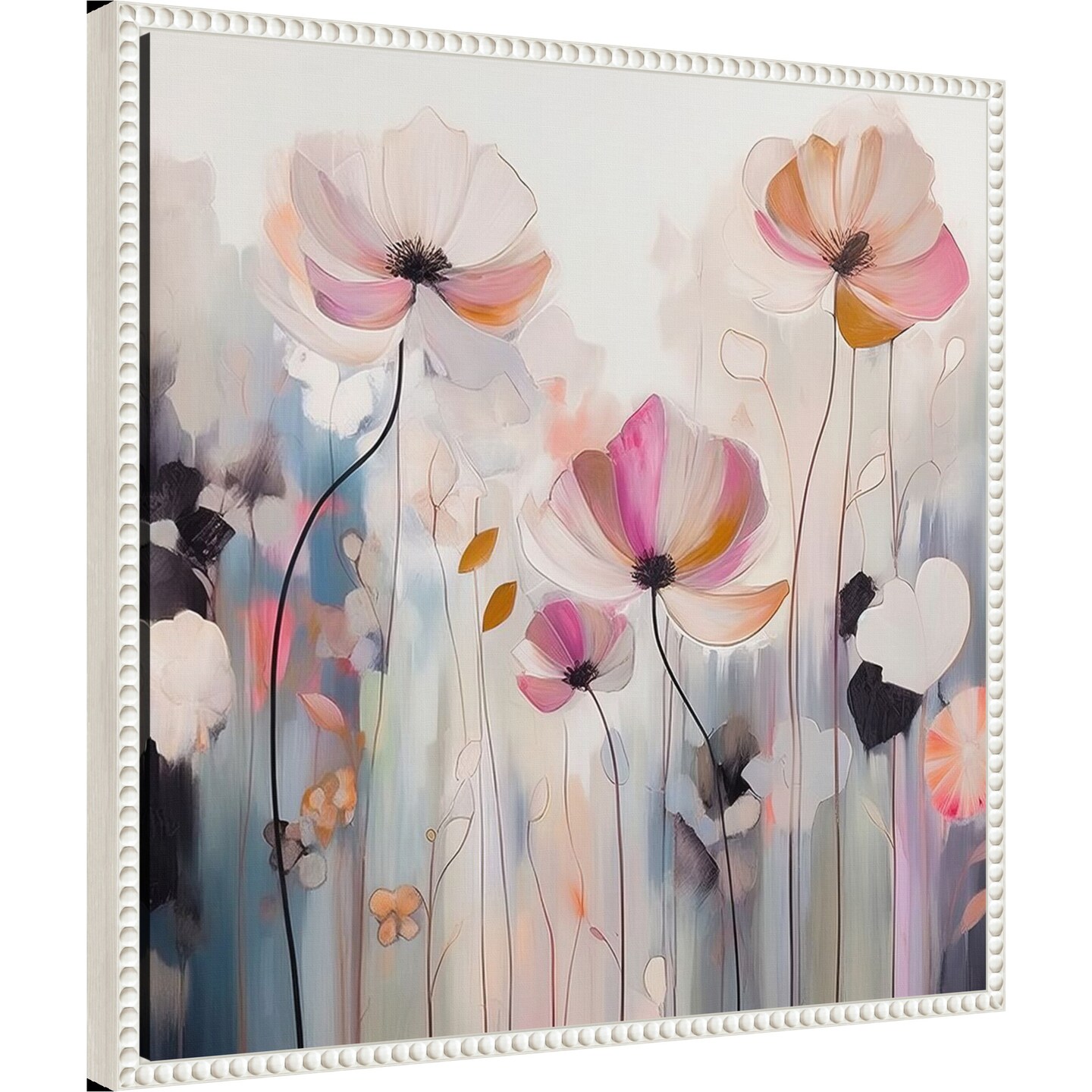 Spring Fling Flowers IV by Irena Orlov Framed Canvas Wall Art