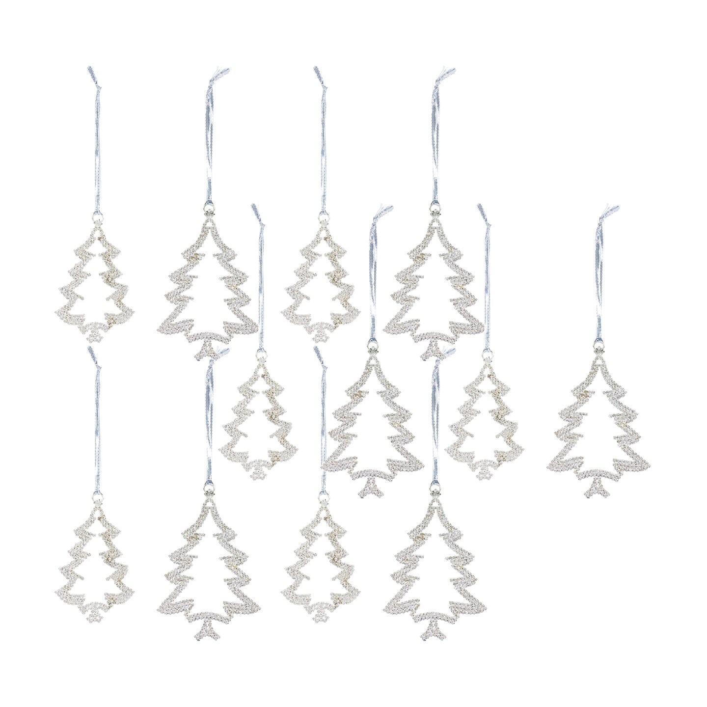Metal Tree Ornament (Set of 12)