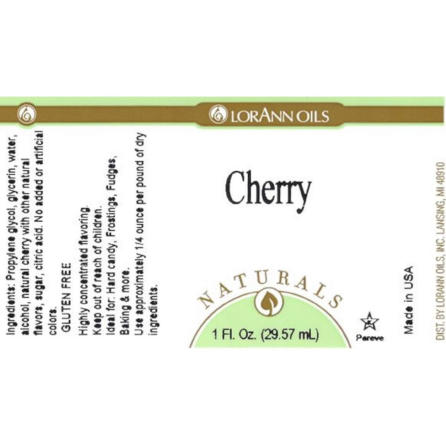 Creamy Caramel Flavor 1 Ounce Gluten Free for Baking and Confections