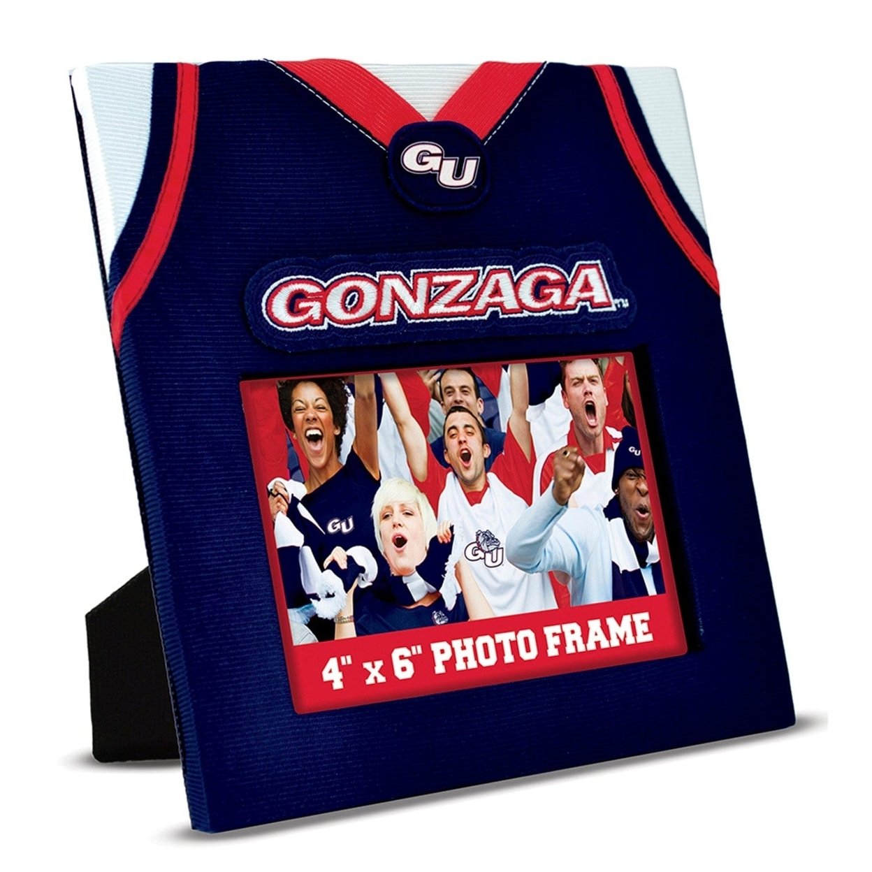 Gonzaga Bulldogs Ncaa Picture Frame 4X6 Officially Licensed Easel Wall Hanger