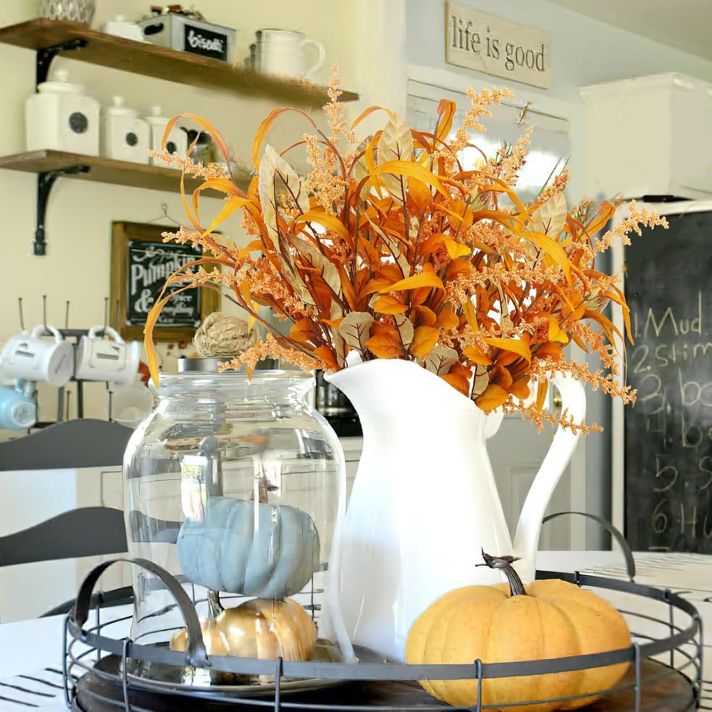 3 Pcs Artificial Fall Flowers Autumn Flowers