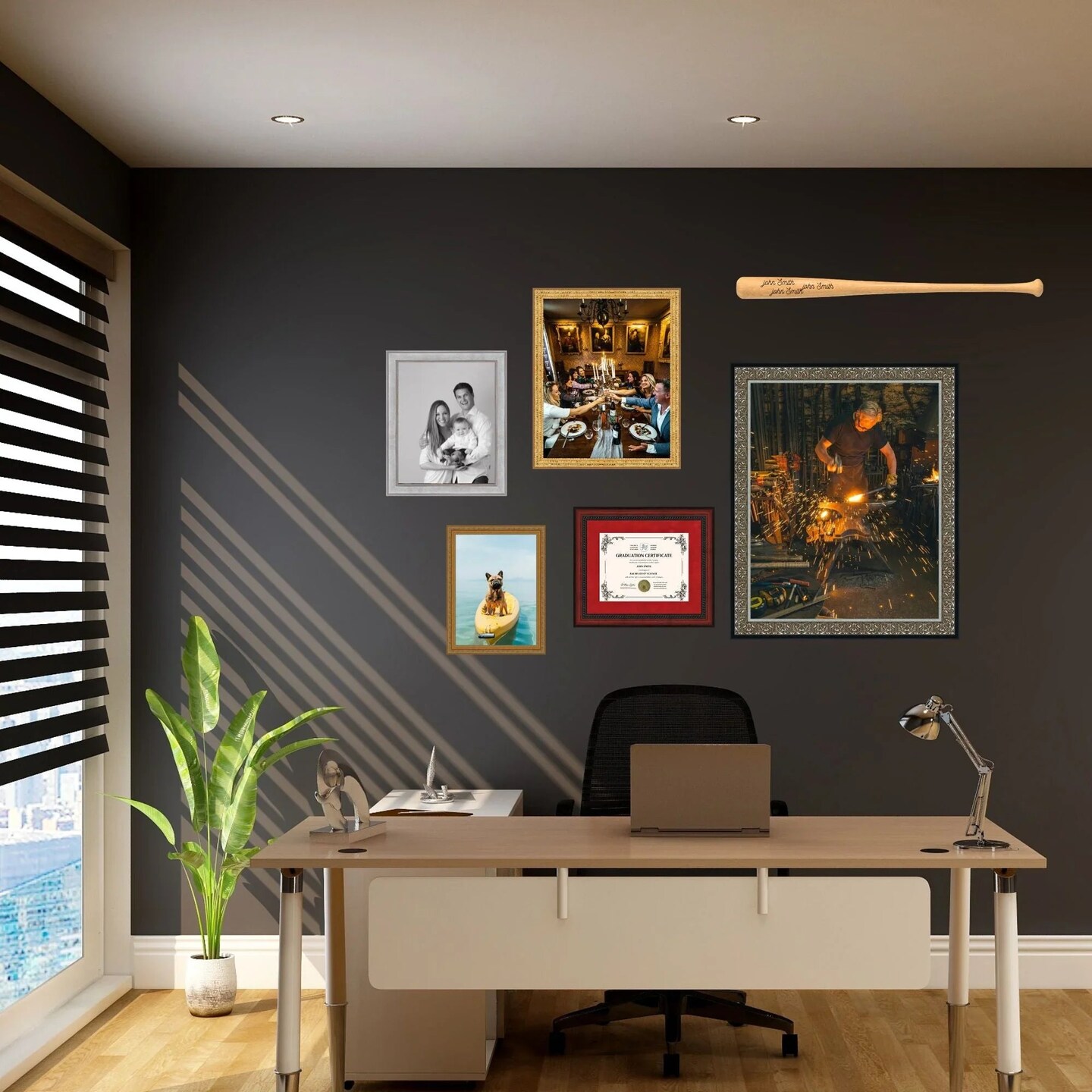 North Carolina State University 11x14 Diploma Frame for 8.5x11 Certificate Mahogany