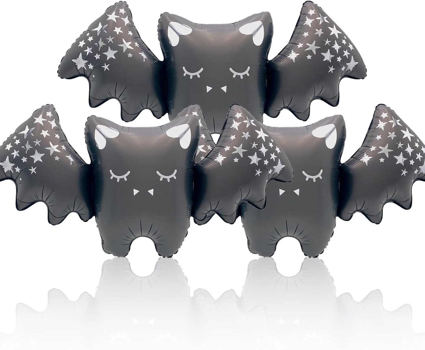 Black Bat Balloons Man Halloween Balloons for Halloween Theme Party Supplies Spooky Party Decor Birthday Party Decorations Supplies Balloon Sets-3 Pcs