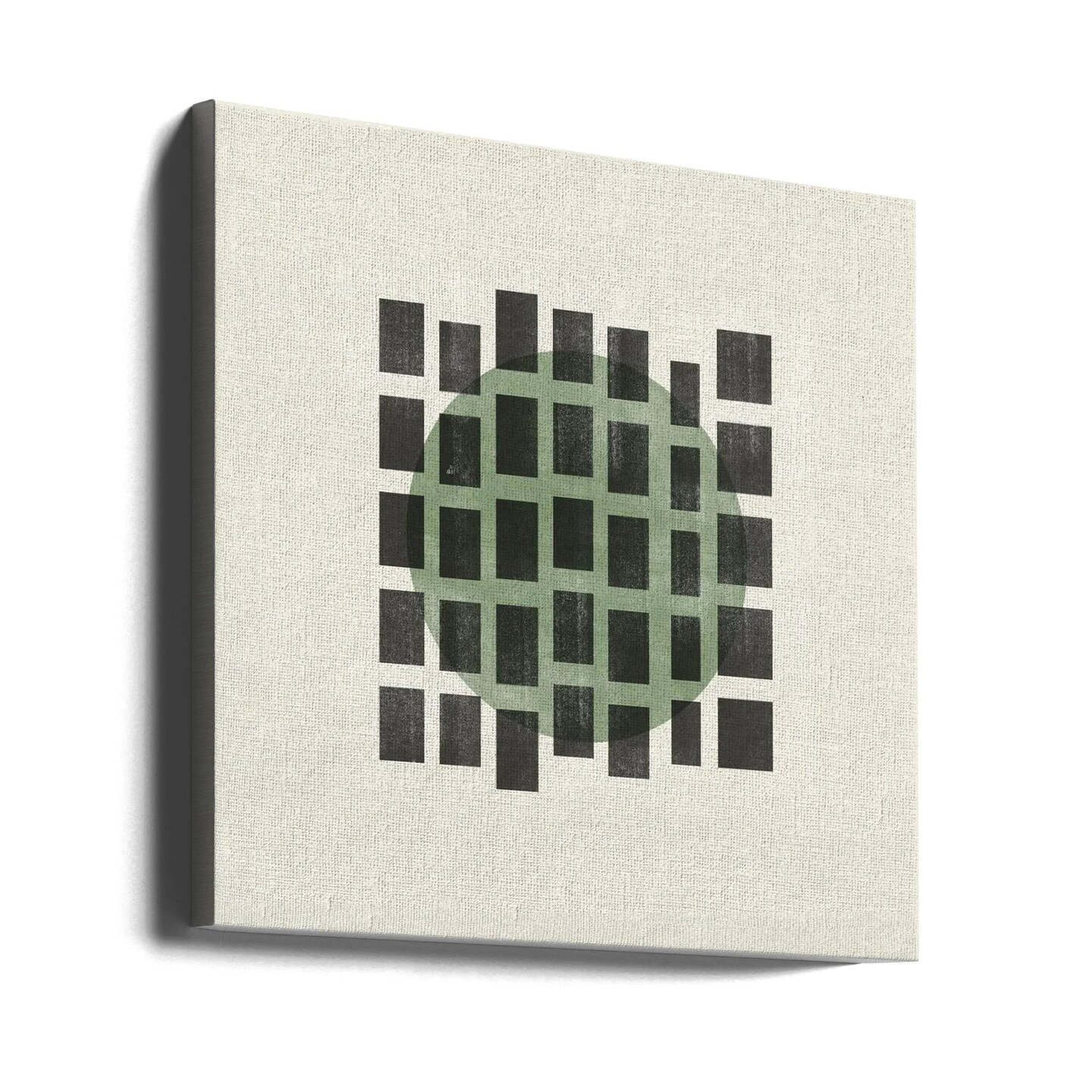 Minimalist Japandi 01 Square 24x24 Canvas - Corporate Office Art