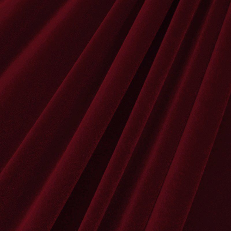 1 Yard Stretch Velvet Fabric Medium Weight Soft Sheen 4-Way Stretch Apparel 58/60" Width