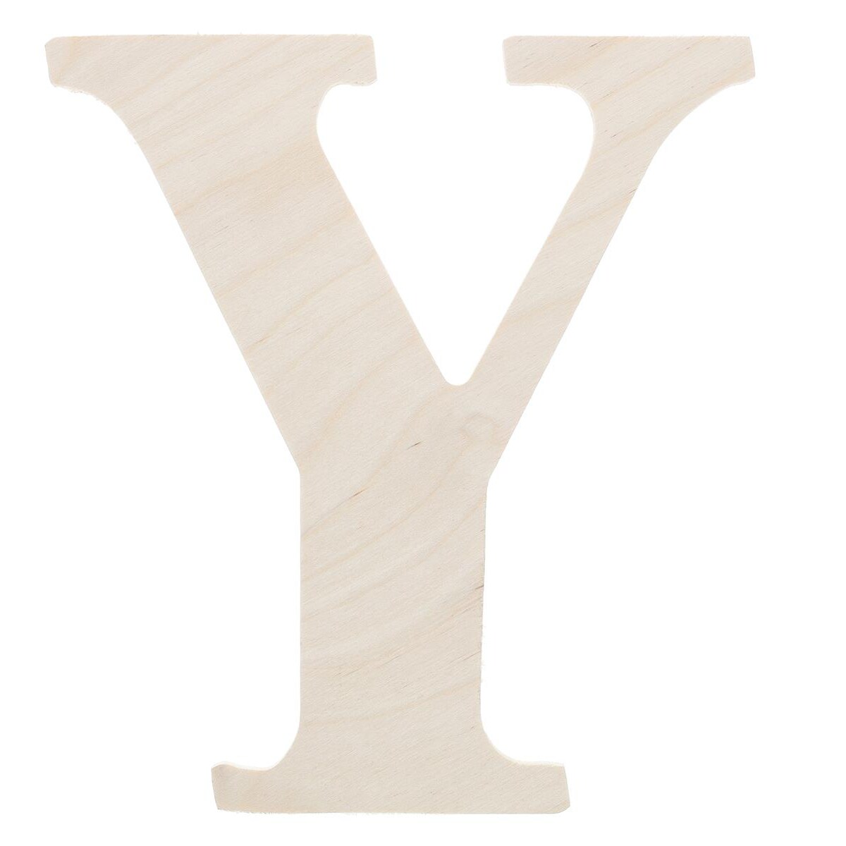 Good Wood By Leisure Arts Letter 9.5&#x22; Y, Wooden Letters, Wood Letters, Wooden Letters Wall Decor, Large Letters 9.5 Inch, Small For Crafts
