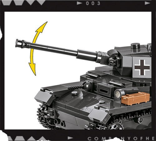 COBI Company of Heroes 3 Panzer IV Ausf. G.Tank