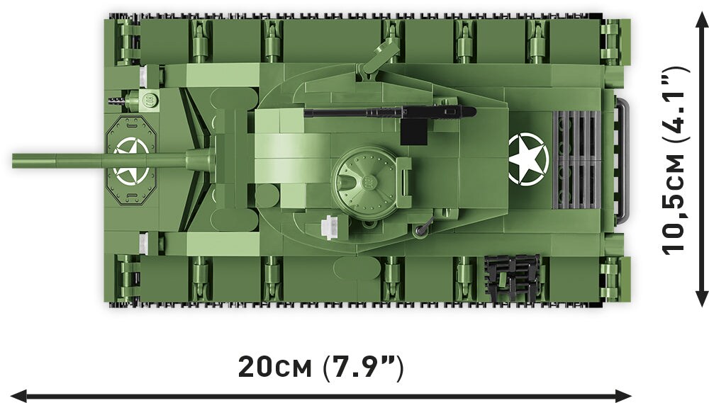 COBI Historical Collection M24 Chaffee Tank