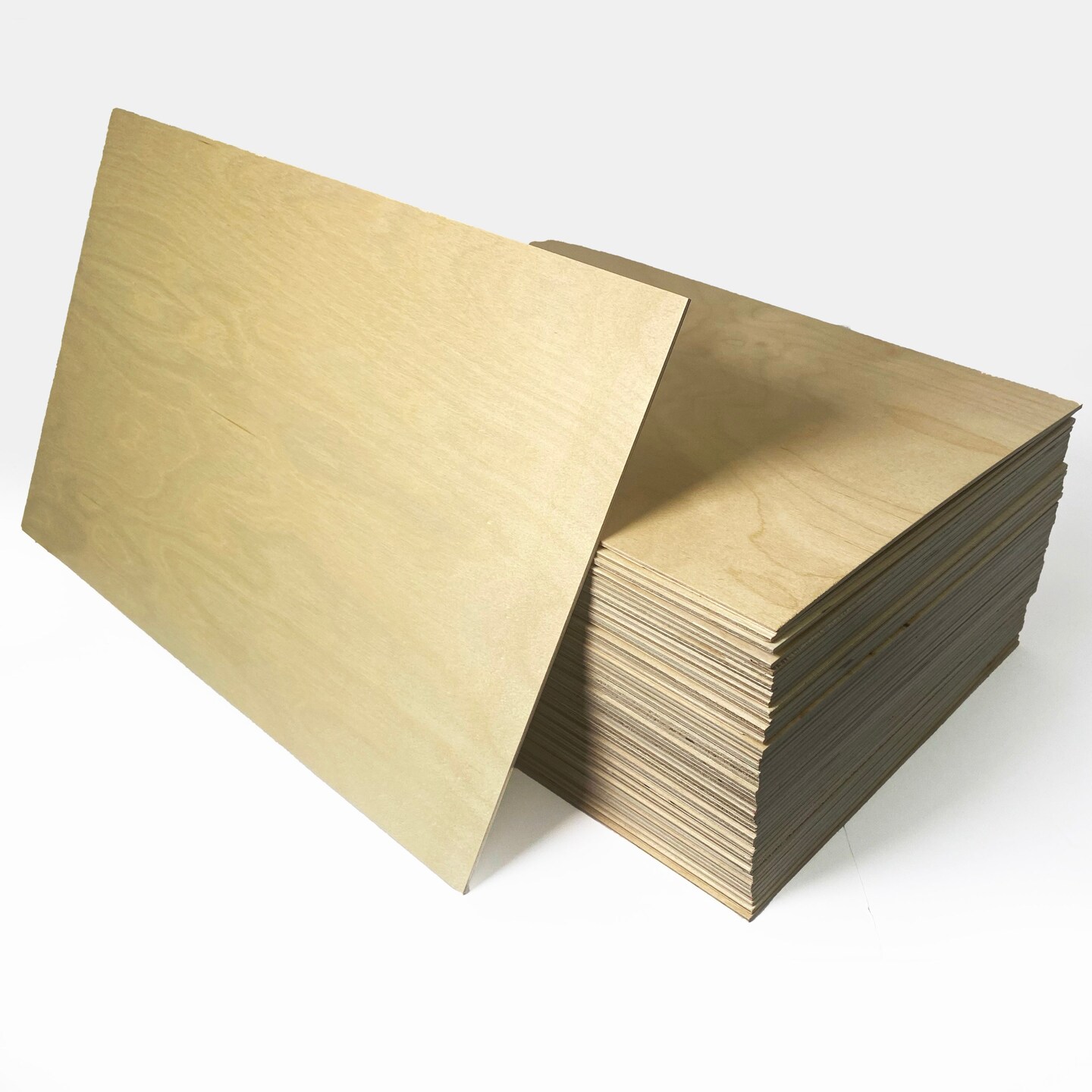 6mm or 3mm Premium Baltic Birch Plywood, 12x19, 12x12, 16x24 | Hand Selected, Unfinished or Finished| Boxes of 10, 20, 50 and 100 | Laser Engraving, CNC, Scroll Saw