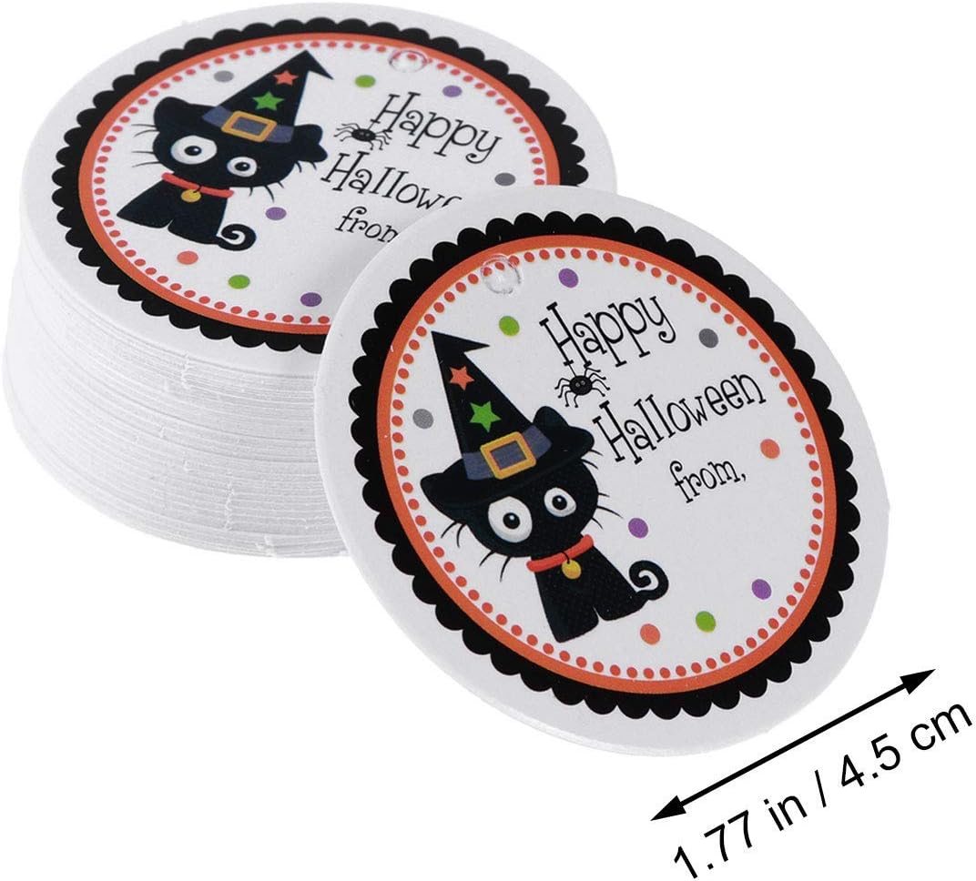 Halloween Party Favor Gift Tags