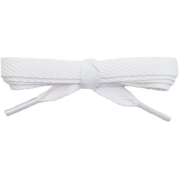 6 Pair Flat Cotton Shoelaces Versatile And Comfortable