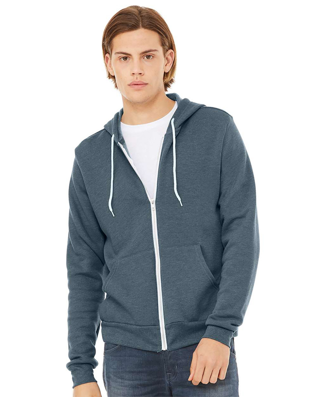 Bella + Canvas&#xAE; Sponge Fleece Full-Zip Hoodie