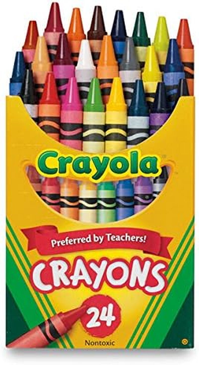 School Supply Basics - Supply Pack for Pre-School, 1St, 2Nd, and 3Rd Grade - Markers, Colored Pencils, Lead Pencils, Crayons, Scissors, 2 Glue Sticks, 3 Erasers
