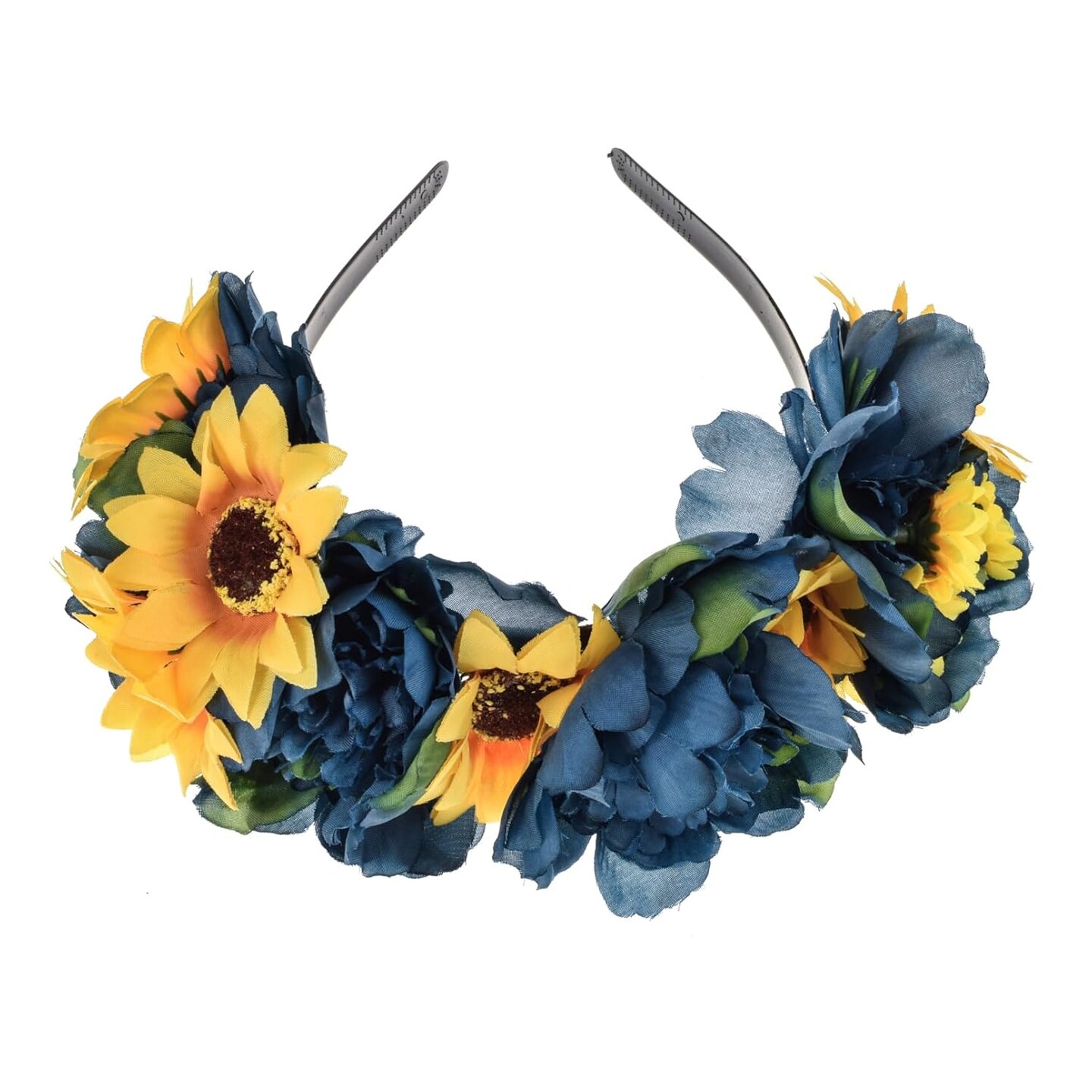 Mexican Flower Crown Headband Dia de los muertos Day of the dead Headpiece Party Costume