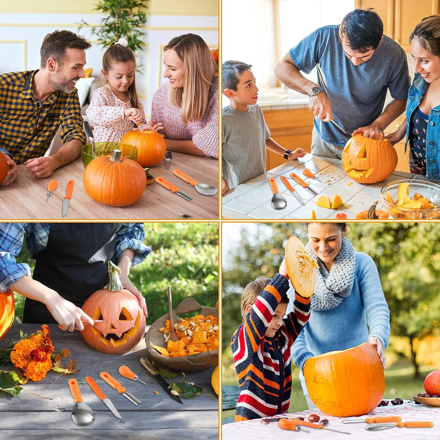 Pumpkin Carving Tools Set Halloween