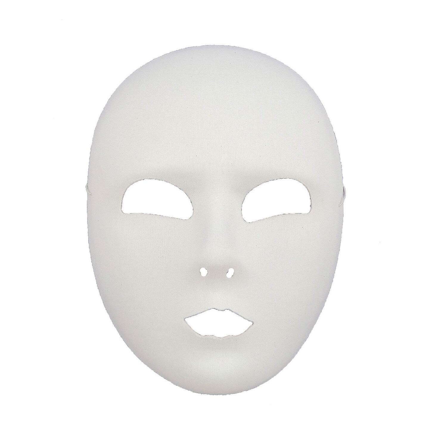 Plain White Face Mask