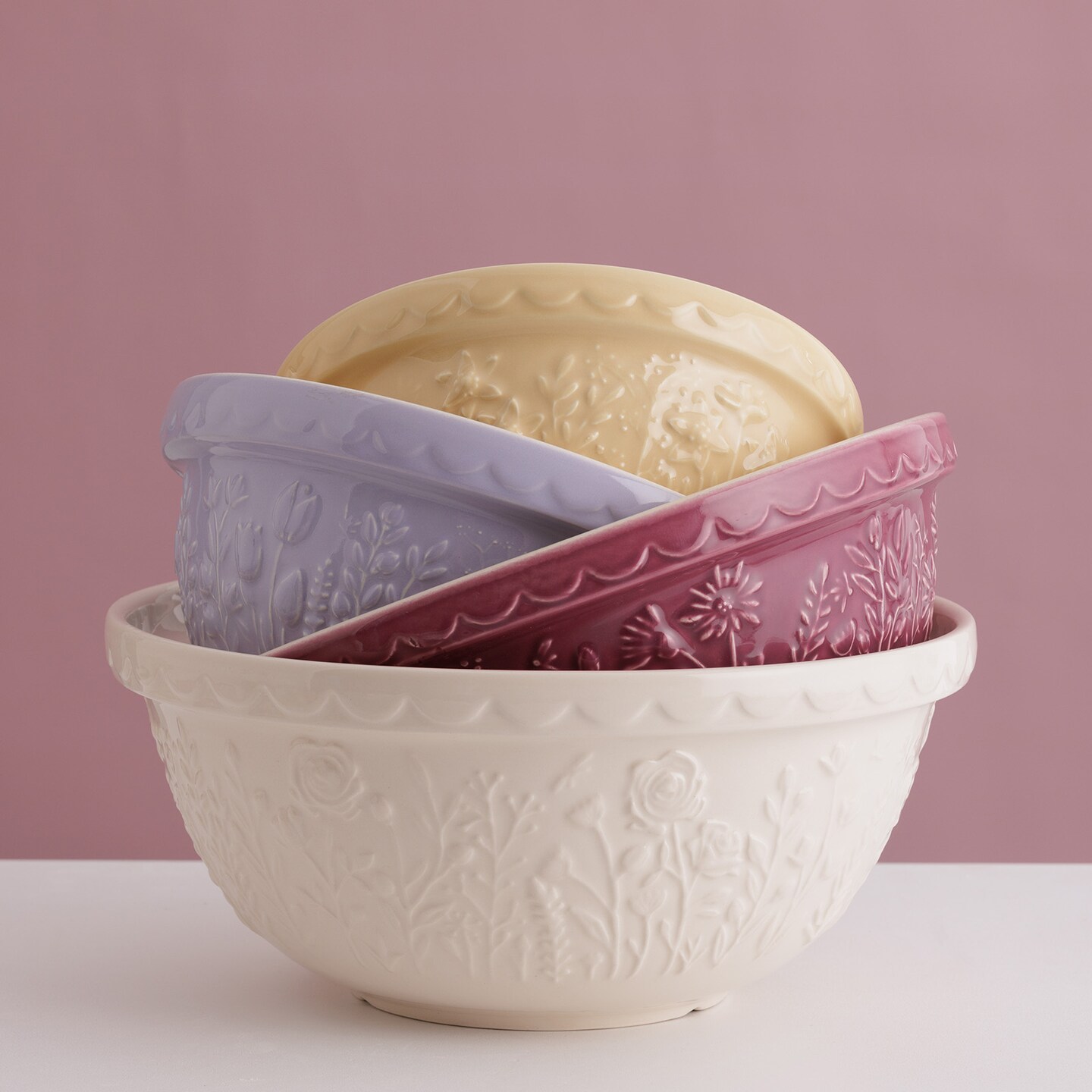 Mason Cash In The Meadow Size 12, Size 18, Size 24 Mixing Bowl Set of 3